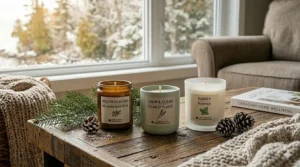 Non-toxic and strongest scented candles brands using lead-free wicks and natural essential oils for home wellness.
