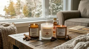 Highly fragranced maple chai and vanilla bean candles from the strongest scented brands popular in Ontario and Quebec.