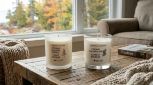 Comparison of the strongest scented soy candles versus paraffin brands for clean burning and fragrance intensity.