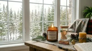 Alt text for image 7: A fresh-scented non-toxic candle designed to neutralize kitchen odors safely and naturally.