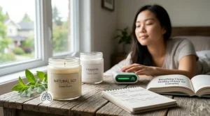 Choosing soy candles to support respiratory health at home