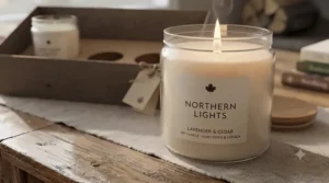 Artisan hand-poured best jar candles with a lead-free cotton wick.