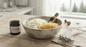Natural soy and beeswax ingredients used to craft non-toxic, eco-friendly smokeless candles in Canada.