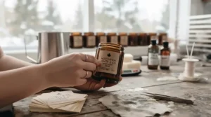 Selection of small-batch candle gift sets featuring unique, locally-inspired scents.