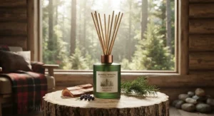 An earthy, woodsy best reed diffuser with pine and cedar notes inspired by the Canadian wilderness.