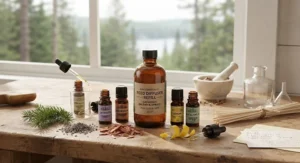 Pure essential oils used for crafting safe, non-toxic reed diffuser oil refills.